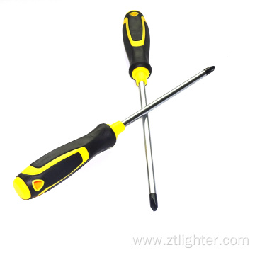 Phillips and Slotted Strengthen Hardness Cr-V Rod Screwdriver